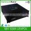 Rechargeable patent-pack 48v 50ah lifepo4 mower battery