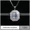 Costume jewelry Rhodium plated Large size jewelry