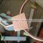Metal Tiny Wire single tie display hanger 8cm width