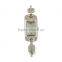 New models alloy square diamond chain bracelet girl latest hand watch