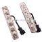 2 * White 5 LED Daytime Running Light DRL Car Fog DRL Lamp Clear Lens