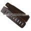 Coffee Snake Pattern PU Leather Buckle Electric Guitar Acoustic Strap