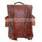 Real leather Rucksack handmade vintage bag backpack rucksack inner padding