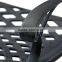 black patio furniture stainless steel double chair furniture banquet chair