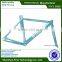 Track Bike aluminum alloy bicycle frame with free Headset stem and Bottom Bracket provide