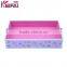 Wholesale Pink Custom Logo Printed 4 Layers Waterproof gift Box Jewelry