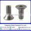 High quality Alloy Steel Hex Socket Flat Head Screw DIN7991