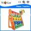 Guangzhou factory hot selling bookcase furniture with cartoon patterns
