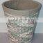 high quality customized willow/vicker laundry basket