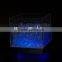 Rechargeable Acrylic Led Ice Bucket, Square Led Beer Bucket for Party