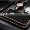 2 in 1 Case Covers For Apple iPhone 7/7 plus Metal Frame Soft TPU Silicone Back Cover Matte Anti-slip 7 7 Plus Phone Cases