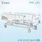 PP Side Rails Central Lock Two-crank Different Types of Hospital Bed With Dinning Table
