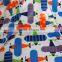 Mix designs cuddle soft knitted polyester print velour fabric