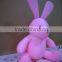 Hola pink rabbit Deformation U shape pillow/neck pillow toy animal