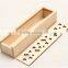 Slide hollow pine wooden wine box,slide lid wood wine box,pine wooden wine box