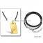 Fashion jewelry gold multi-facet tungsten carbide pendent necklace for men