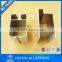 lifespan powder coating aluminum window extrusion profile