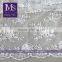 Pure White 3d Flower Lace Bride Pearls Flower Embroidery Lace Fabric