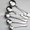 The high-grade stainless steel tableware /dinner/ soup/tea/coffee/Stir stainless steel spoon