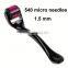 Newest ! Manufacture price dermaroller /derma skin roller /microneedling dermaroller 540 needles roller