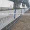 3D metal fence panel/industrial fence panels/ RAL 6005 Green Welded Fence Panel with triangle bends