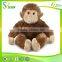 100% Cotton Stuffed Plush Brown Monkey funny plush toys for children