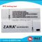 ISO 14443A RFID Non-woven Clothing Tag for Tracing