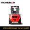 China 3.5TON 4WD Hydrostatic Rough Terrain Forklift With Euro4 Engine