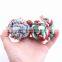 Pet cotton rope toys Cotton rope woven ball small size 6 cm