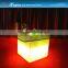 ice cooler table led bar table with ice bucket