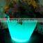 Die27 CM PE Plastic LED Lighted Planter Pots/LED Flower Pot for home garden loft