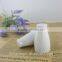 Factory Direct Wholesale Creative Tofu Ceramic Salt and Pepper Set