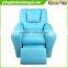 Blue Kids Padded PU Leather Recliner Chair