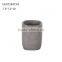 Natural bare or plain concrete simply bathroom accessories for hotel