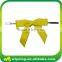 Decorative polyester ribbon bow with wire twist tie