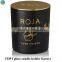 Black gold luxury soy scented candles for gift
