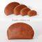Brown Cosmetic Bag Custom Cosmetic Bag Make up Bag Brass Zipper Four Size Available
