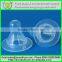 Realistic Transparent Molding Silicone Baby Nipple For Feeding Baby