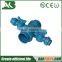 4-way cross shaped 1" and 2" hose connector quick fitting