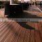 Waterproof & Sunscreen 20MM Thickness Abrasion-Resistant Strand Woven Bamboo Decking for Outdoor Carbonized Color -KE-OS0822