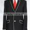 Slim fit suit for man-piping design