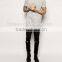 OEM Mens Gray Soft And Thin Plain Long Length T-shirts