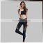 Seamless Nylon & Spandex Crossfit Fitness Yoga Racerback Sports Bra Custom