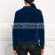 MGOO Never Out Of Fashion Crewneck Zipper Up Jackets Ladies Rib Cuff And Bottom Your Own Tags Bomber Jackets
