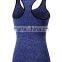 Slub 85% Polyester 15% Spandex Womens Dry Fit Tank Top