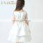 YNF030 New Arrived Latest Designs White Girls Party Dresses With Big Bowknot