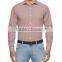 High quality men's plum blossom prints long sleeves casual shirt