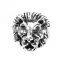 Alibaba Wholesale Zinc Based Alloy Lion Animal Antique Silver Spacer Beads