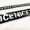 hot sale custom letter printed ribbon lace 100% polyester ribbons for garments
