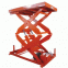 Stationary scissor hydraulic lift platform for  gas station
